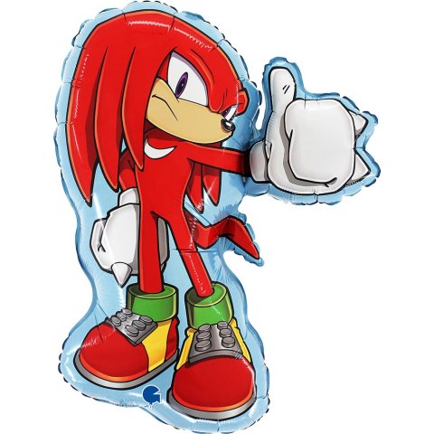 Balon Foliowy Sonic - Knuckles, 26 cali, 50x54 cm, Grabo Balon Foliowy Sonic - Knuckles, 26 cali, 50x54 cm, Grabo