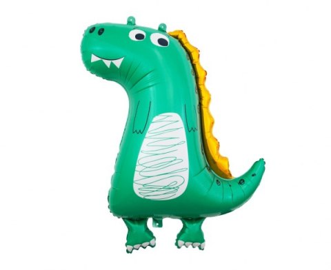 Balon Foliowy Zielony Dinozaur (rysunkowy) 89 cm Balon Foliowy Zielony Dinozaur (rysunkowy) 89 cm