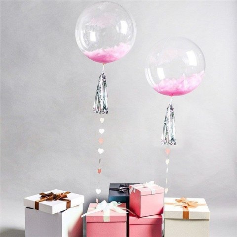 Balon Przezroczysty, Bobo 18 cali, 45cm, pakowany Balon Przezroczysty, Bobo 18 cali, 45cm, pakowany