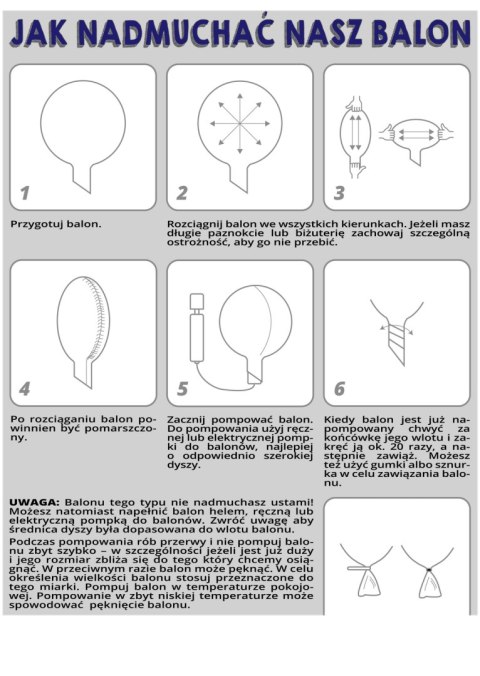 Balon Przezroczysty, Bobo 24 cale Balon Przezroczysty, Bobo 24 cale