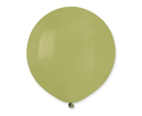 Balony lateksowe pastelowe zielone oliwkowe 98, 48cm, 25 szt. Balony lateksowe pastelowe zielone oliwkowe 98, 48cm, 25 szt.