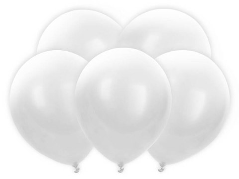 Balony świecące LED 30 cm, białe, 5szt Balony świecące LED 30 cm, białe, 5szt