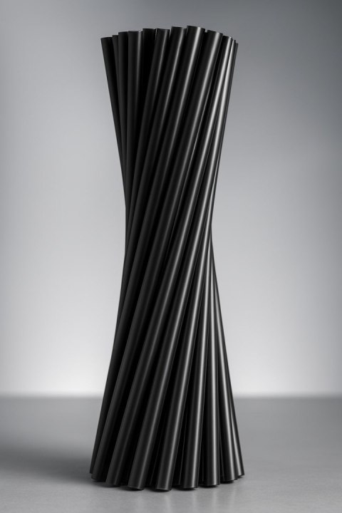 Rurki słomki wielokrotnego użytku, czarne, 7,5x190 mm, 200 szt. Rurki słomki wielokrotnego użytku, czarne, 7,5x190 mm, 200 szt.