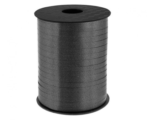 Wstążka plastikowa, czarna, 5mm/458m Wstążka plastikowa, czarna, 5mm/458m