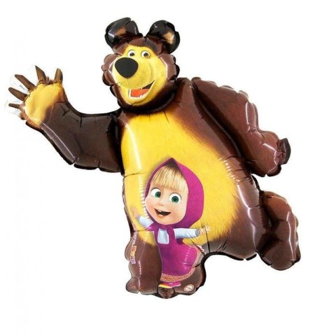 Balon Foliowy Masha i Niedźwiedź - 90 cm Grabo Balon Foliowy Masha i Niedźwiedź - 90 cm Grabo