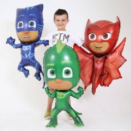 Balon Foliowy - PJ MASKS Pidżamersi Connor Kotboy niebieski