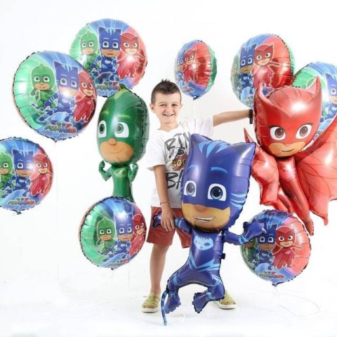 Balon Foliowy - PJ MASKS Pidżamersi Connor Kotboy niebieski Balon Foliowy - PJ MASKS Pidżamersi Connor Kotboy niebieski
