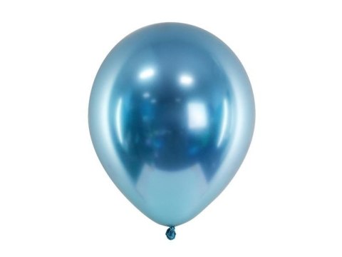Balony lateksowe Glossy, Chrome, Niebieskie, 30cm, 50 szt. Balony lateksowe Glossy, Chrome, Niebieskie, 30cm, 50 szt.