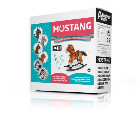 Koń Mustang ciemny brąz Koń Mustang ciemny brąz