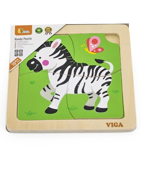 Viga 51317 Puzzle na podkładce-zebra Viga 51317 Puzzle na podkładce-zebra