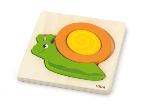 Viga 59931 Pierwsze puzzle maluszka - ślimak (box) Viga 59931 Pierwsze puzzle maluszka - ślimak (box)