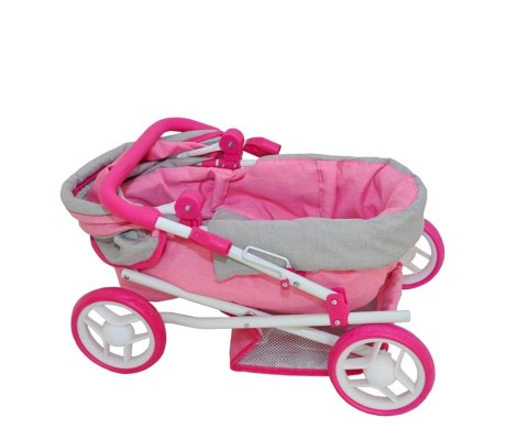 Wózek dla lalek Alice Prestige Pink Wózek dla lalek Alice Prestige Pink
