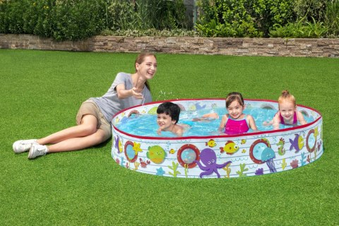 Bestway 55029 BASENIK ROZPOROWY FILL 'N FUN BURTA STATKU Z OKIENKAMI 152cm x 25cm Bestway 55029 BASENIK ROZPOROWY FILL 'N FUN BURTA STATKU Z OKIENKAMI 152cm x 25cm