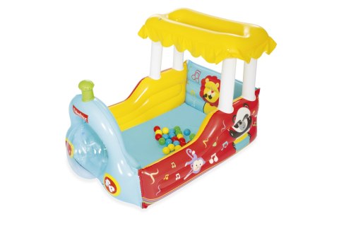 Bestway 93537 FISHER PRICE DMUCHANY POCIĄG Z PIŁKAMI 132cm x 94cm x 89cm Bestway 93537 FISHER PRICE DMUCHANY POCIĄG Z PIŁKAMI 132cm x 94cm x 89cm