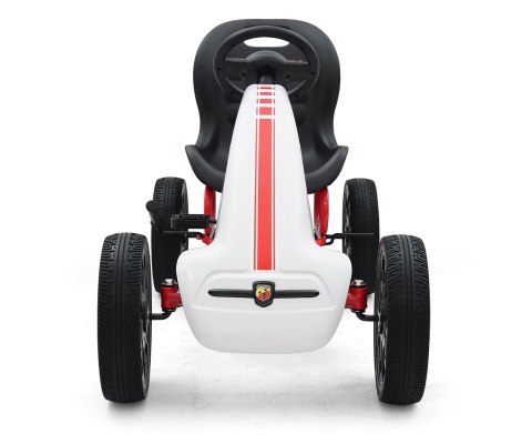 Gokart na pedały Abarth White Gokart na pedały Abarth White