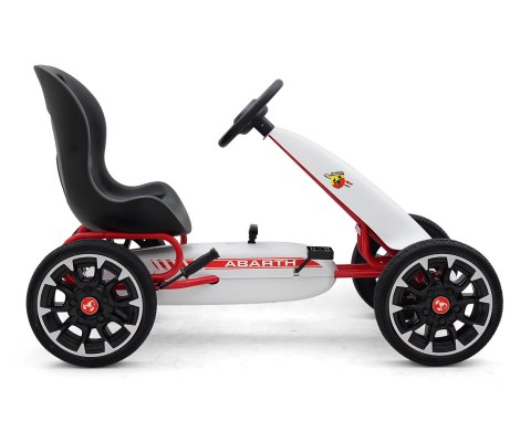 Gokart na pedały Abarth White Gokart na pedały Abarth White