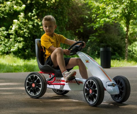 Gokart na pedały Abarth White Gokart na pedały Abarth White
