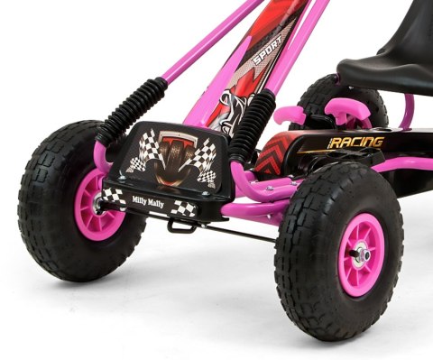 Gokart na pedały Thor Pink Gokart na pedały Thor Pink