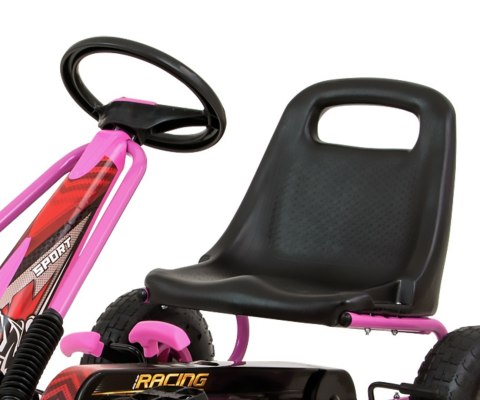 Gokart na pedały Thor Pink Gokart na pedały Thor Pink