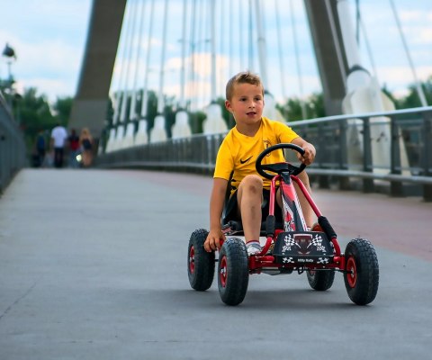 Gokart na pedały Thor Pink Gokart na pedały Thor Pink