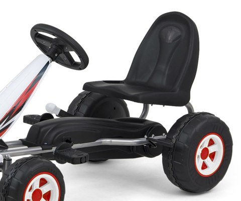 Gokart na pedały Viper White Gokart na pedały Viper White