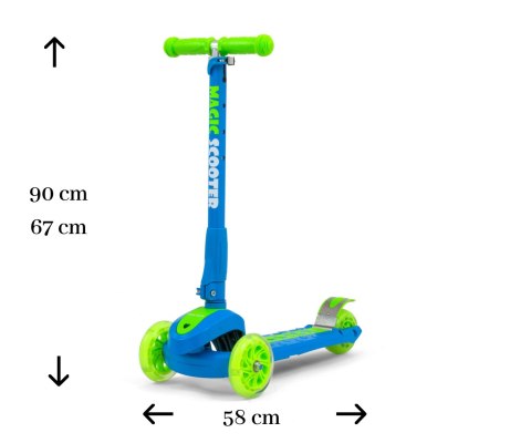 Scooter Magic Blue-Green Scooter Magic Blue-Green
