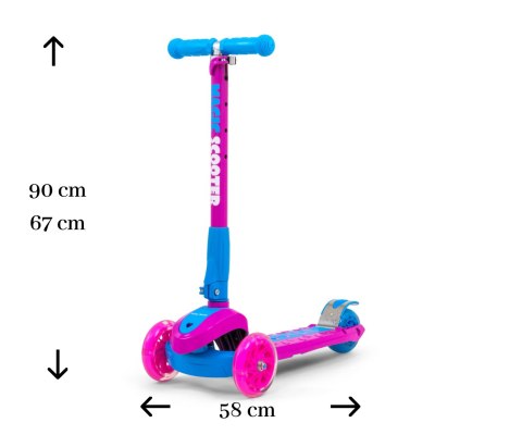 Scooter Magic Pink-Blue Scooter Magic Pink-Blue