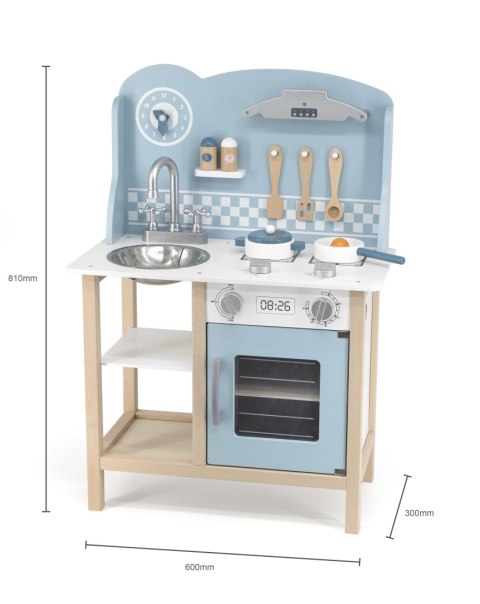 Viga 44047 PolarB Kuchnia z akcesoriami silver-blue Viga 44047 PolarB Kuchnia z akcesoriami silver-blue