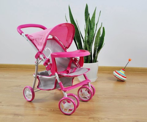 Wózek dla lalek Kate Prestige Pink Wózek dla lalek Kate Prestige Pink
