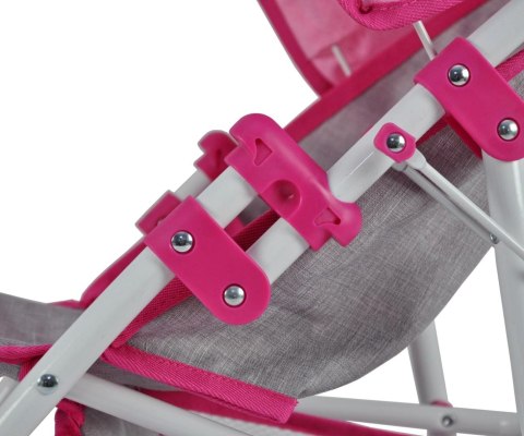 Wózek dla lalek Natalie Prestige Pink Wózek dla lalek Natalie Prestige Pink