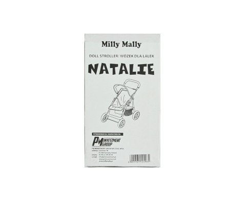 Wózek dla lalek Natalie Prestige Pink Wózek dla lalek Natalie Prestige Pink