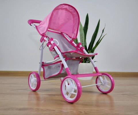 Wózek dla lalek Natalie Prestige Pink Wózek dla lalek Natalie Prestige Pink