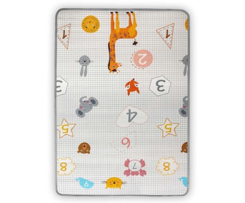 Mata piankowa zwijana Kinder Digits and Elephant Mata piankowa zwijana Kinder Digits and Elephant