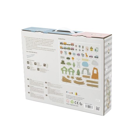 Viga 44067 PolarB Pociąg zestaw 92 elementów Viga 44067 PolarB Pociąg zestaw 92 elementów