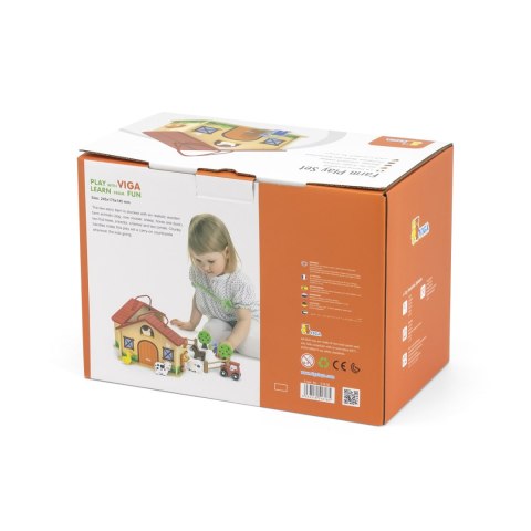 Viga 51618 Zestaw w walizce - farma Viga 51618 Zestaw w walizce - farma