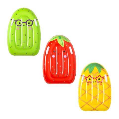 Bestway 42049 Dmuchana deseczka do pływania z uchwytami Truskawka 84cm x 56cm Bestway 42049 Dmuchana deseczka do pływania z uchwytami Truskawka 84cm x 56cm