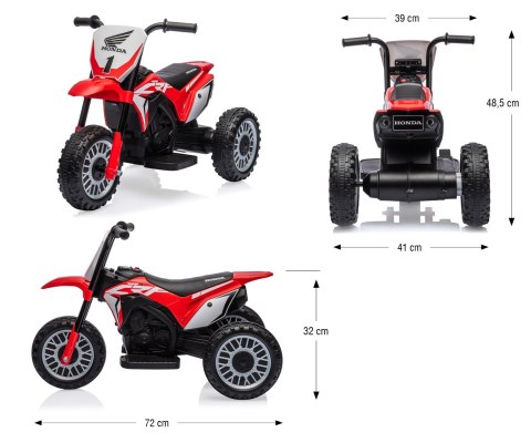 Pojazd na akumulator Motocykl HONDA CRF 450R Red Pojazd na akumulator Motocykl HONDA CRF 450R Red