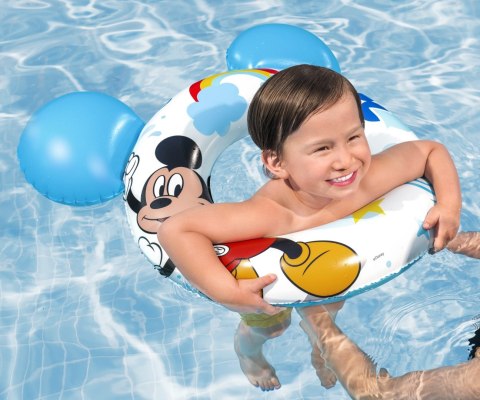 Bestway 9102K Disney Junior Mickey&Friends Kółko do pływania 74cm x 76cm Bestway 9102K Disney Junior Mickey&Friends Kółko do pływania 74cm x 76cm
