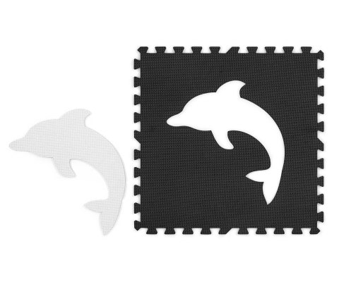Mata piankowa puzzle Jolly 2x2 - Grey Mata piankowa puzzle Jolly 2x2 - Grey