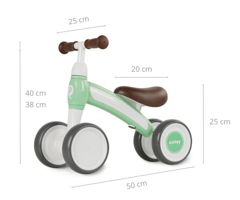Qplay Pojazd Cutey Retro Green Qplay Pojazd Cutey Retro Green