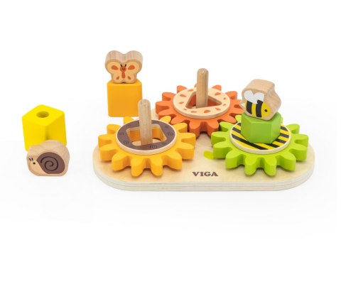 Viga 44690 Sorter kształtów z zębatkami Viga 44690 Sorter kształtów z zębatkami