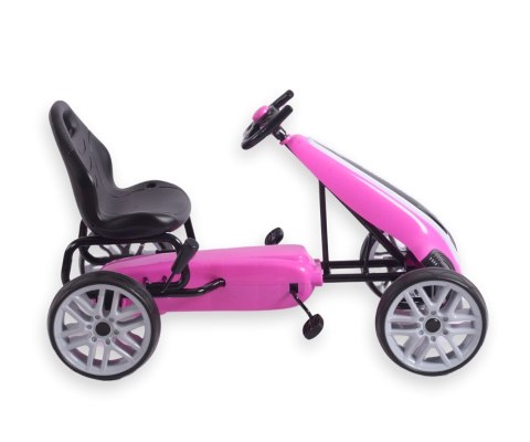 Milly Mally Gokart na pedały Power Pink Milly Mally Gokart na pedały Power Pink