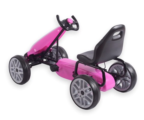 Milly Mally Gokart na pedały Power Pink Milly Mally Gokart na pedały Power Pink