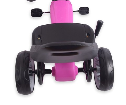 Milly Mally Gokart na pedały Power Pink Milly Mally Gokart na pedały Power Pink