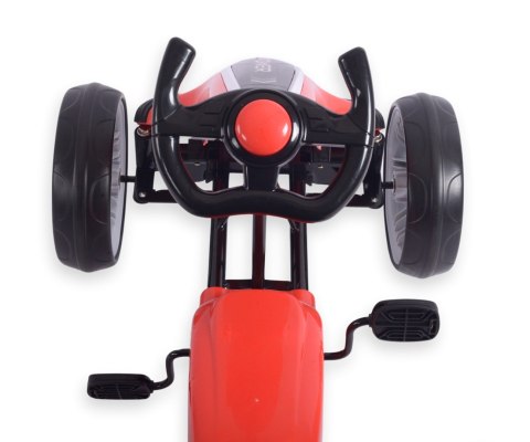 Milly Mally Gokart na pedały Power Red Milly Mally Gokart na pedały Power Red