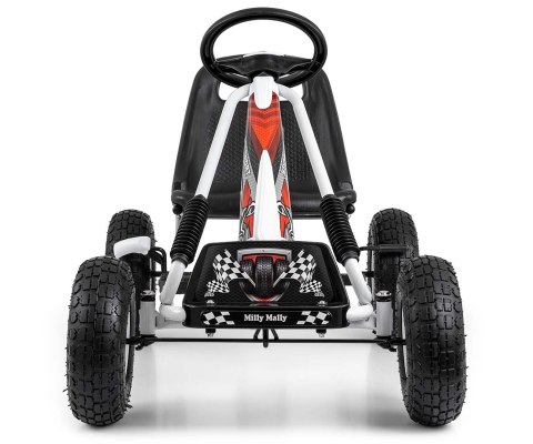 Milly Mally Gokart na pedały Thor White Milly Mally Gokart na pedały Thor White