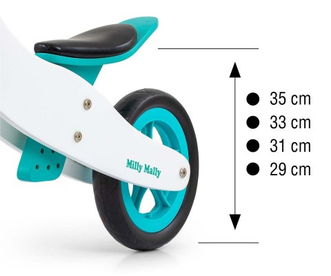 Milly Mally Pojazd 2w1 Cool Classic Mint Milly Mally Pojazd 2w1 Cool Classic Mint