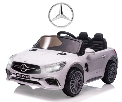 Milly Mally Pojazd na akumulator Mercedes-Benz SL65 AMG White Milly Mally Pojazd na akumulator Mercedes-Benz SL65 AMG White