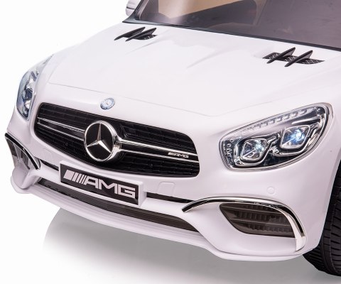 Milly Mally Pojazd na akumulator Mercedes-Benz SL65 AMG White Milly Mally Pojazd na akumulator Mercedes-Benz SL65 AMG White
