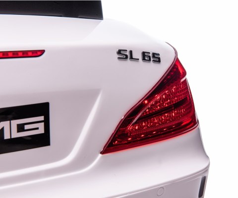 Milly Mally Pojazd na akumulator Mercedes-Benz SL65 AMG White Milly Mally Pojazd na akumulator Mercedes-Benz SL65 AMG White